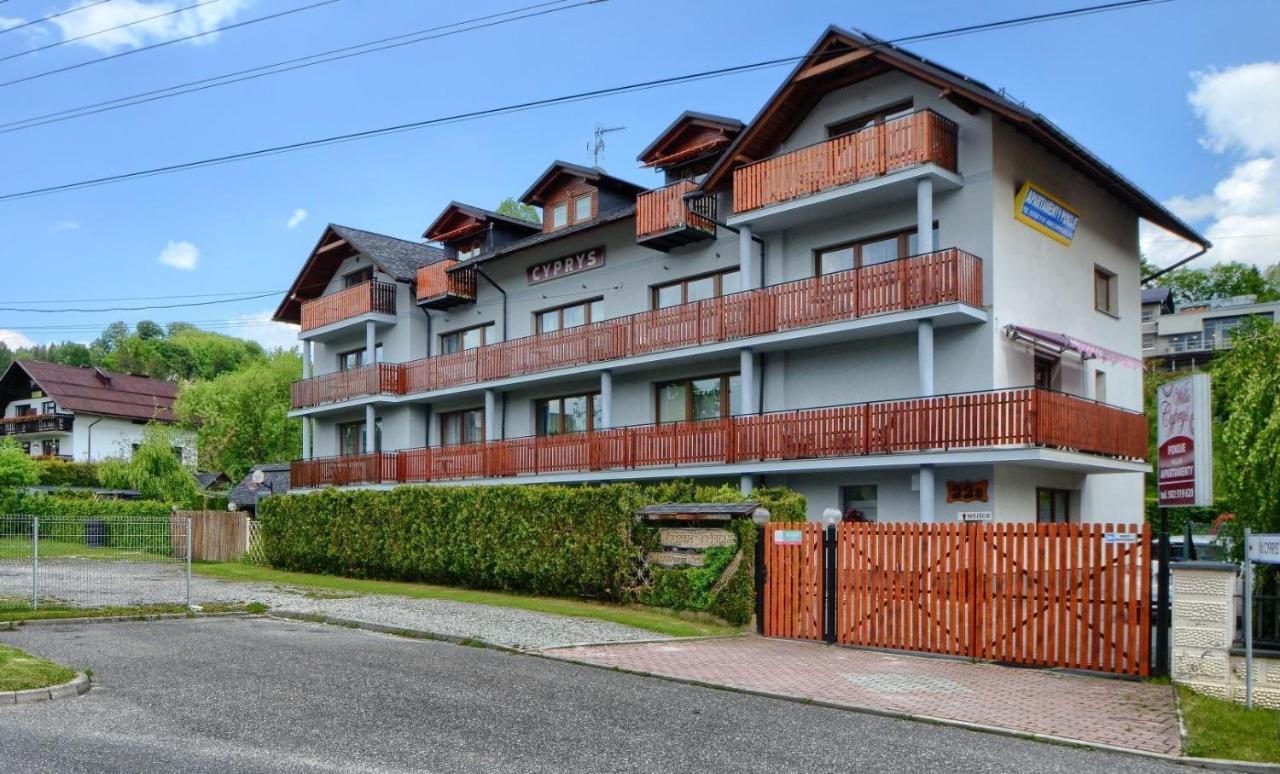 Willa Cyprys - Pokoje I Apartamenty Z Aneksami - Centrum Wisła Exteriör bild