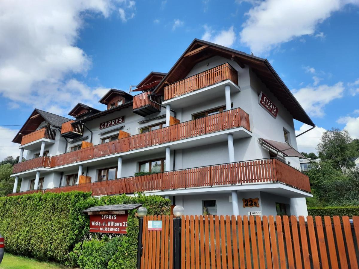 Willa Cyprys - Pokoje I Apartamenty Z Aneksami - Centrum Wisła Exteriör bild